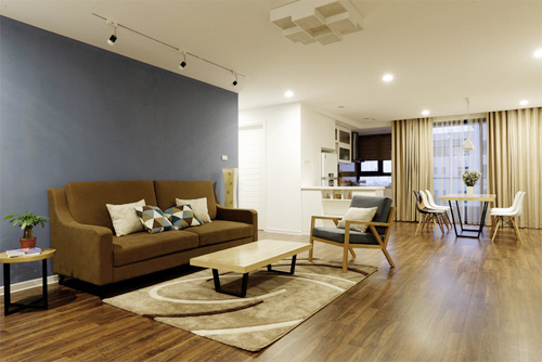 Sàn gỗ tự nhiên là vật liệu lát sàn an toàn số 1 cho phòng khách, phòng ngủ